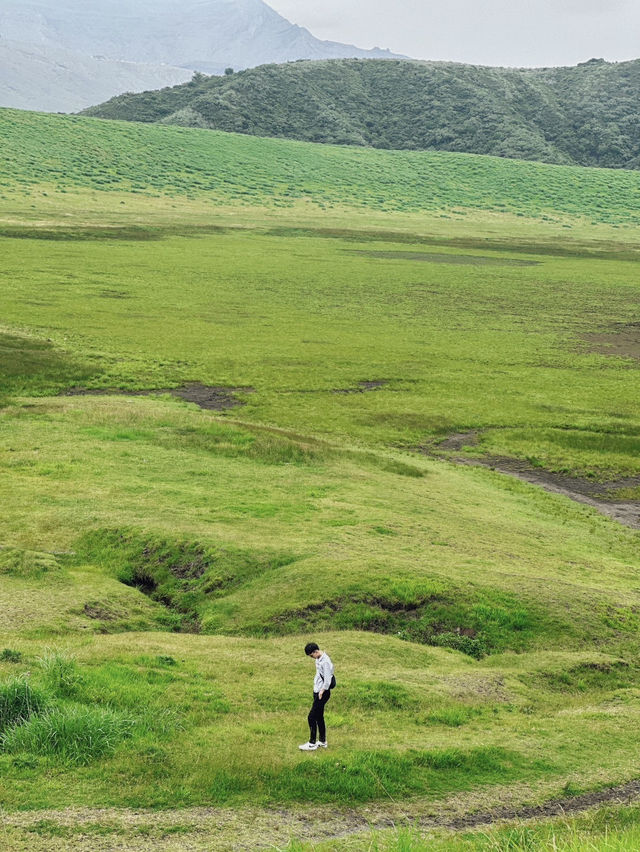 ⛰️ 草千里浜 - 阿蘇の絶景広がる大草原🌿