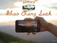 รีวิว พระอาทิตย์ตกที่ เนินช้างศึก (กาญจนบุรี) 🌅