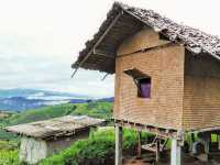 บ้านพักแฮเก นาขั้นบันไดป่าบงเปียง