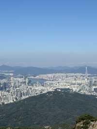 Get your cardio up at Gwanaksan mountain trail!