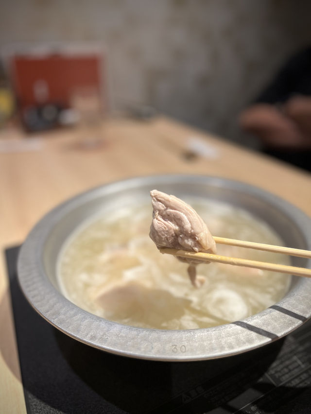 擁有百年歷史的「水炊鍋」 華味鳥