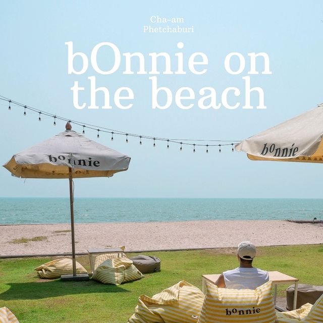 bOnnie on the beach คาเฟ่ติดทะเลสุดชิว