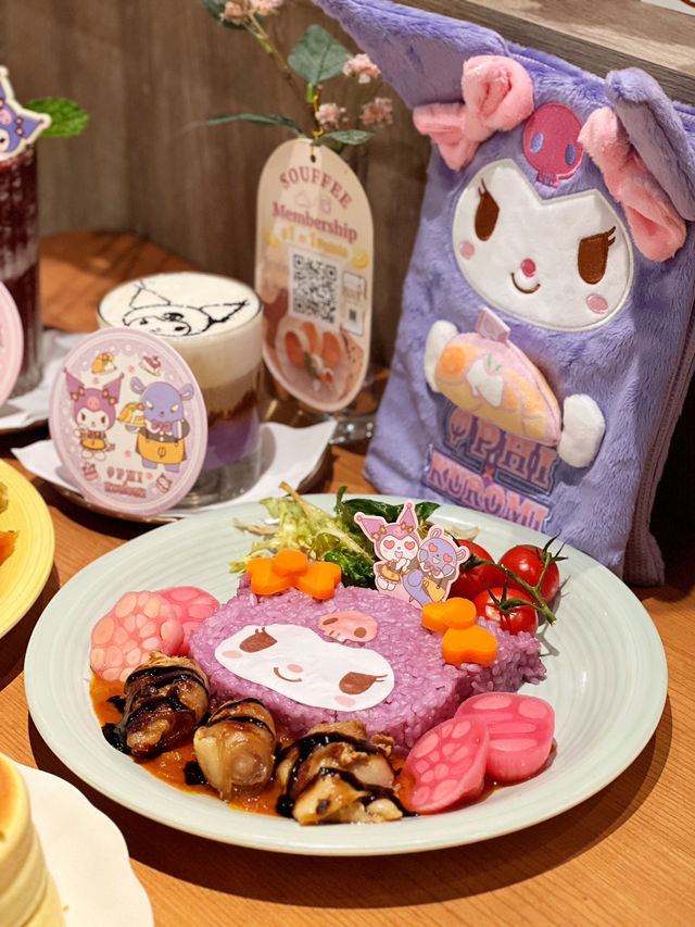 九龍灣Kuromi主題旗艦咖啡店