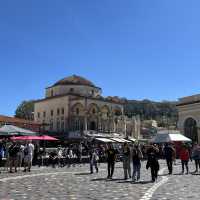 Lively bustling square - must visit in Athens! 