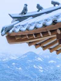 ❄️ 서울의 아름다운 레트로 한옥 눈풍경을 볼 수 있는⛄️한옥마을 여행지 추천