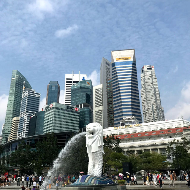 【シンガポール】世界3大がっかり名所！？🦁⛲️
