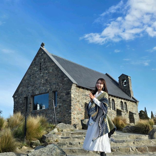 紐西蘭南島Lake Tekapo ～好美