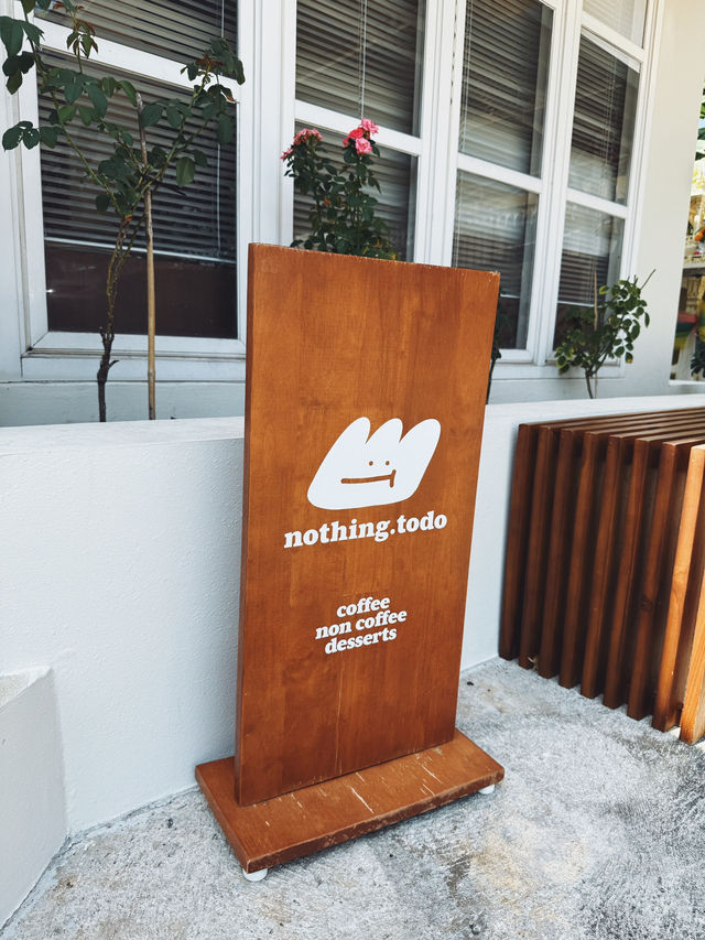 คาเฟ่เปิดใหม่ศรีราชา Nothing.todo coffee