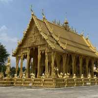The only one golden Chapel in Thailand