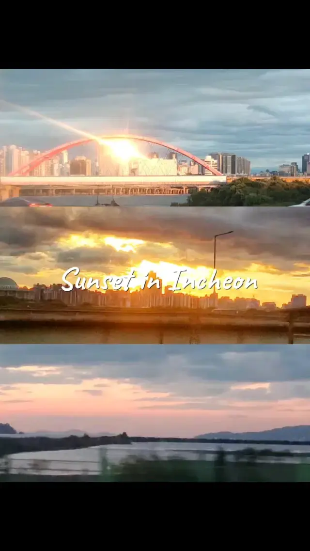 🇰🇷 A Canvas of Color: Incheon’s Stunning Sunsets