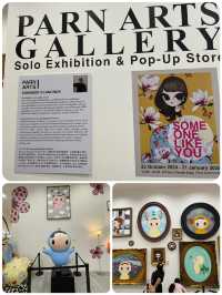"曼谷之旅：探索PARN ARTS GALLERY的星際世界" 🌟