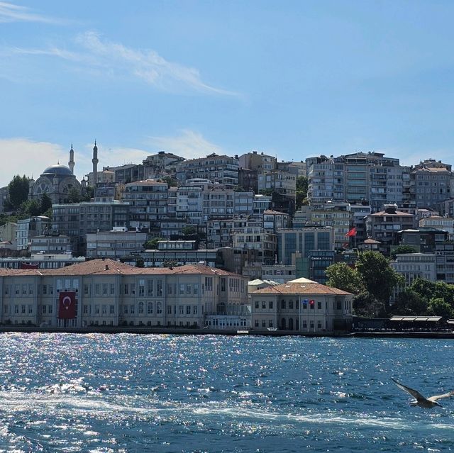 Afternoon cruise along Bosphorus River