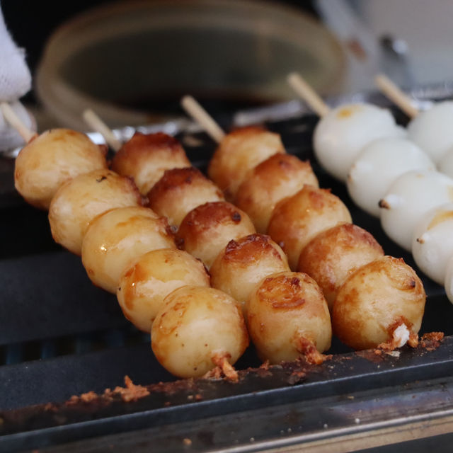Dango ตลาดเช้ามิกาวะ