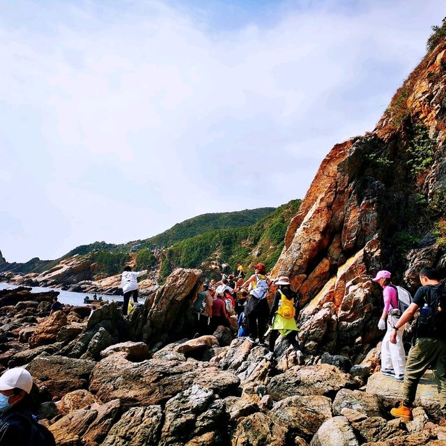 深圳東西涌海岸線穿越