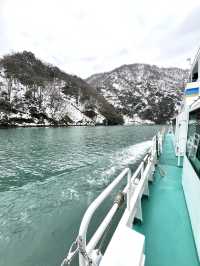 ［日本北陸旅行］庄川峽-美麗的水墨畫⛴️❄️