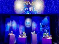 澀谷青之洞窟-夢幻藍色光影，彷似置身於神秘的水下世界