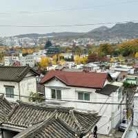 【韓国ソウル・三清洞】北村韓屋村の眺めを満喫できるカフェ「北村展望台カフェ」