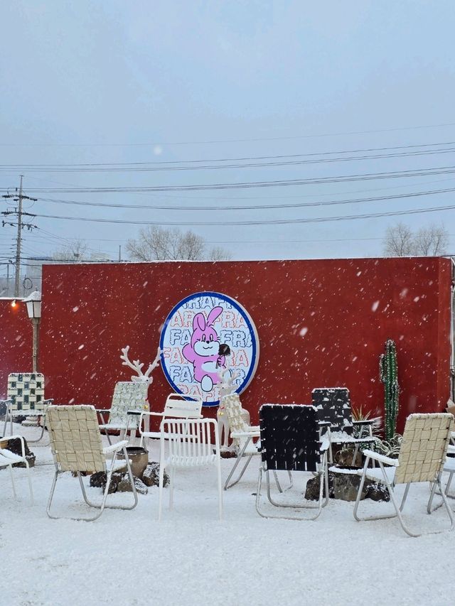 무제한 눈썰매에 바베큐도 해먹는 천안 겨울여행❄️
