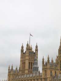 【ロンドン🇬🇧】曇りの日でもおしゃれな国会議事堂