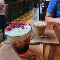 great coffee and food