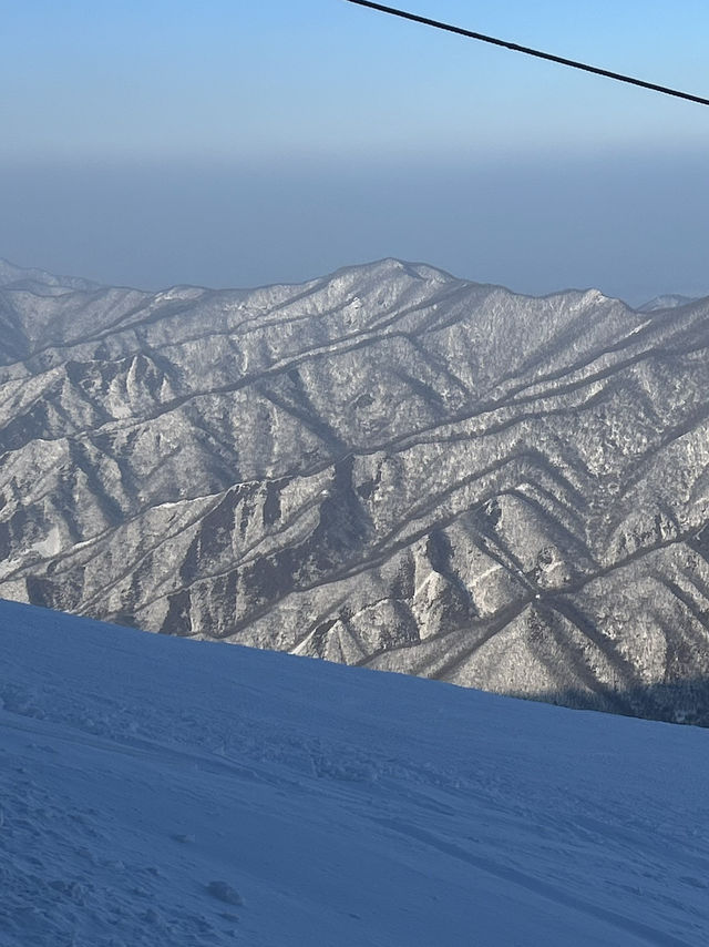 Ski resort in the most closed country 