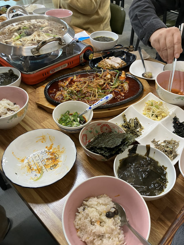 한겨울에 먹는 따뜻한 솥밥, 지리산 부부솥밥!!!