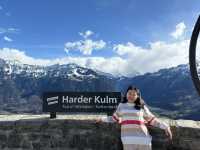 Hiking Up Harder Kulm in March: A Swiss Adventure! 🏔️