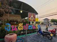 ลาบแซ่บ บรรยากาศชิลล์ ที่นี่อยู่ในนนทบุรีจ้ะ🌶️