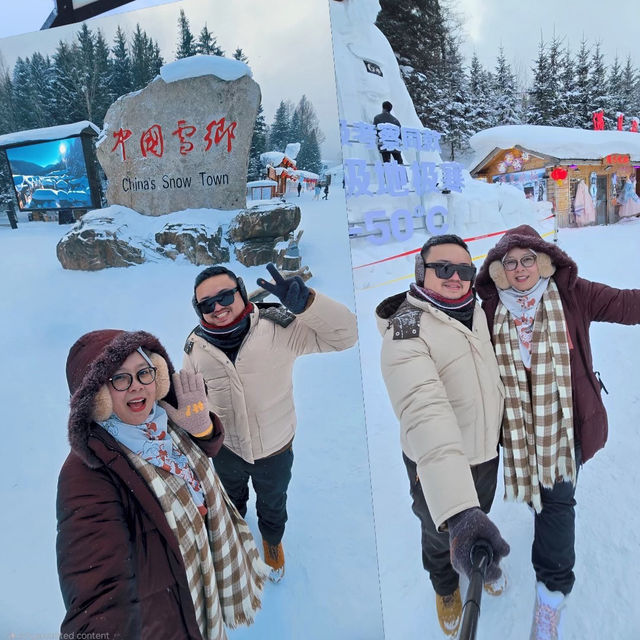 Winter Trip to Magical Snow Town ❄️☃️⛄️🇨🇳