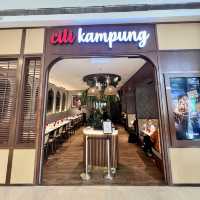 Indulging in some of the finest Malay cuisine at Cili Kampung
