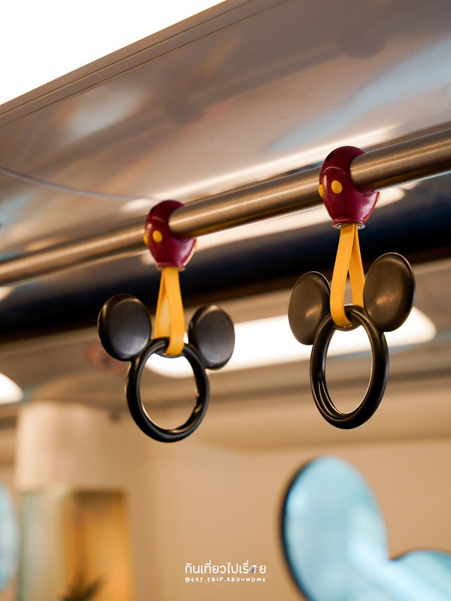 🚃 นั่งรถไฟสุดน่ารักไปยังฮ่องกงดิสนีย์แลนด์🩷
