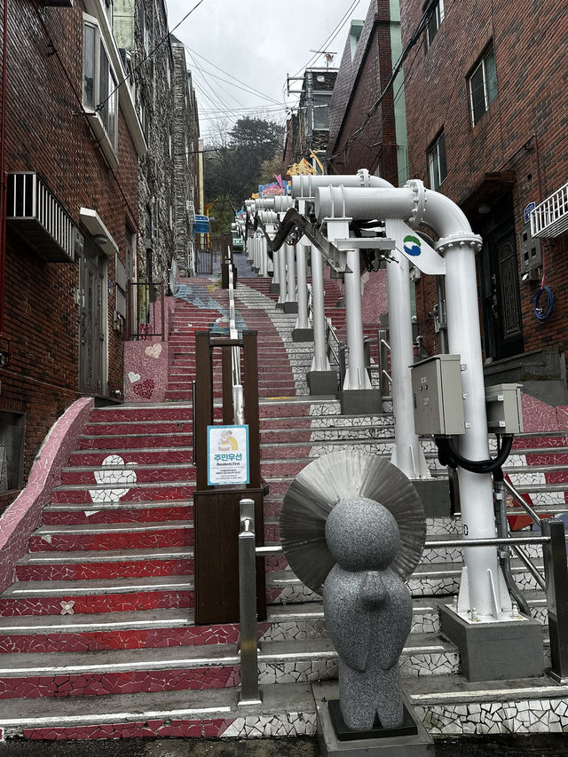 韓國🇰🇷 釜山 東大新站希望階梯單軌列車