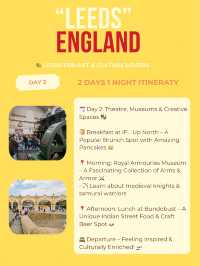 Leeds itinerary 