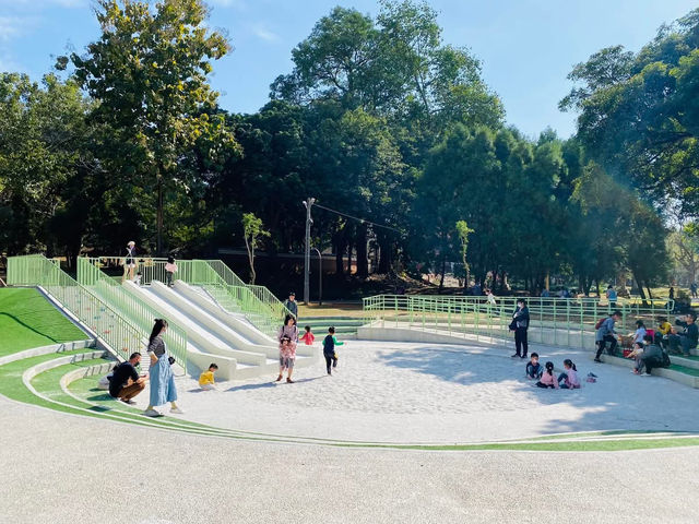 嘉義公園 遛小孩必訪‼️三大特色遊戲場一次滿足 太空城堡、樹屋尋寶好玩又好拍