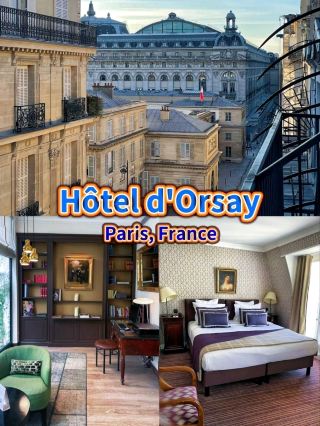 Hôtel d'Orsay, just a 3 min walk to explore the beauty of Seine River. 