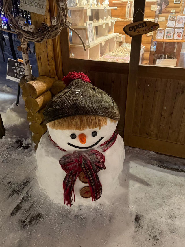北海道富良野⛄️雪國森林精靈露台