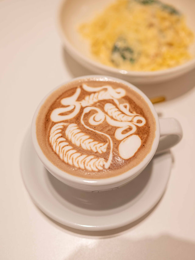 元朗精緻咖啡拉花😍☕️✨