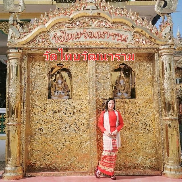 วัดศิลปะพม่าที่แม่สอด วัดไทยวัฒนาราม✨️