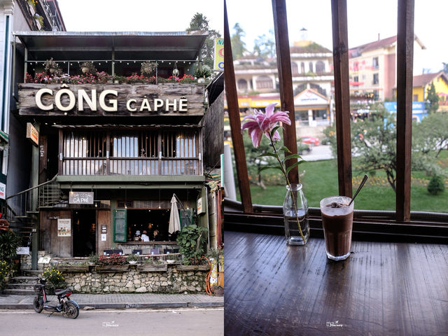 Cong Caphe Sapa คาเฟ่ซาปา วินเทจแนวย้อนยุค