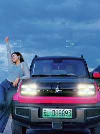 Rented a Pink Mini Tank with a driver —Adventure in Dali —My Cutest Road Trip Ever🚗💖🇨🇳