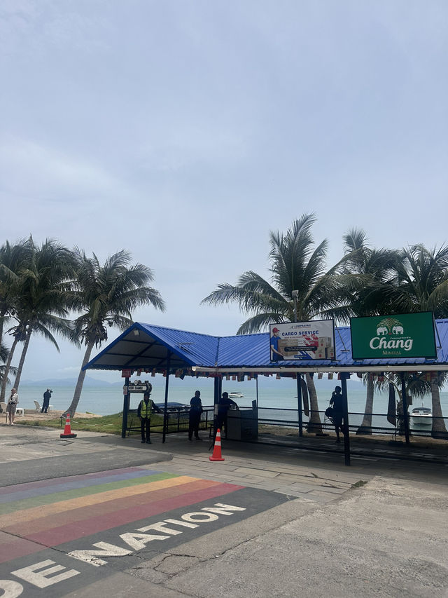 バンコク🇹🇭サムイ島にバスとフェリーを利用して移動！