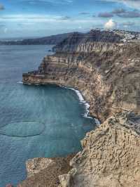 Drenched in Blue – Driving Across Dreamy Santorini