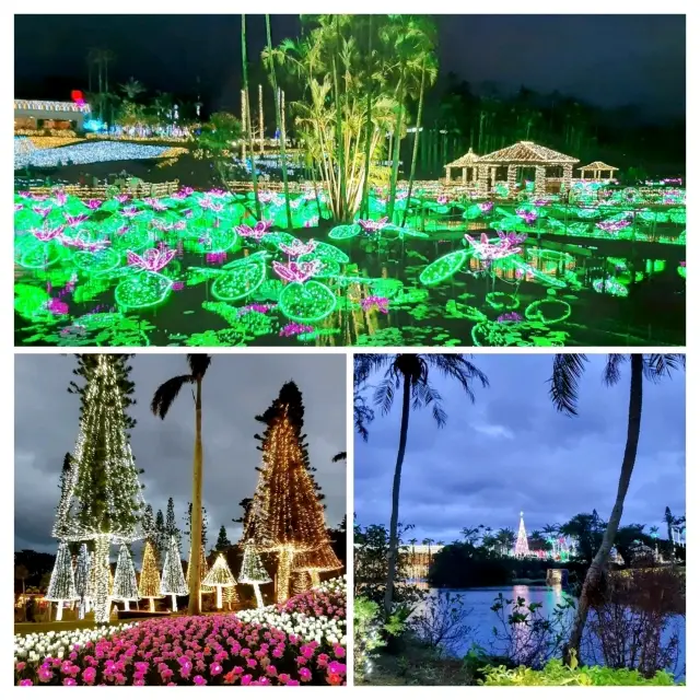 冬天的沖繩適合欣賞燈飾