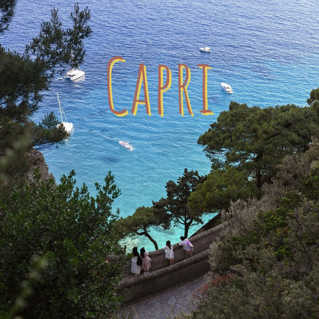 Capri: Italy's Iconic Island Paradise! 💎🌊