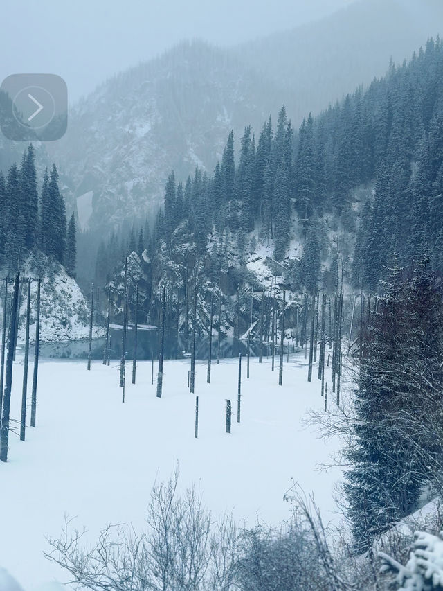Frozen Dreams: A Winter Escape to Lake Kaindy