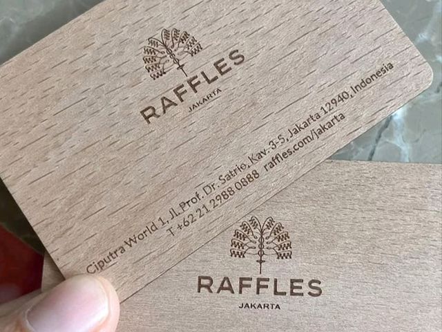 Enjoy Delicious Food - Raffles Hotel Jakarta 
