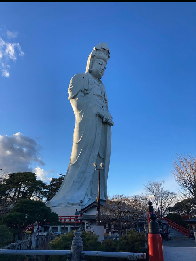 【高崎観音山】巨大観音と自然に癒される、静かな丘の休日