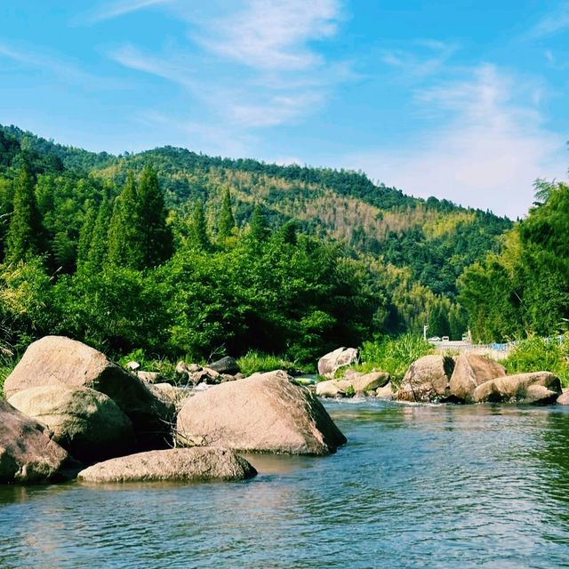 中國江西南昌梅嶺漂流遊玩攻略，適合夏天打卡