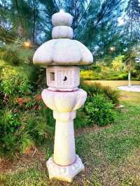 The Serene Floral Garden in Japanese gardens