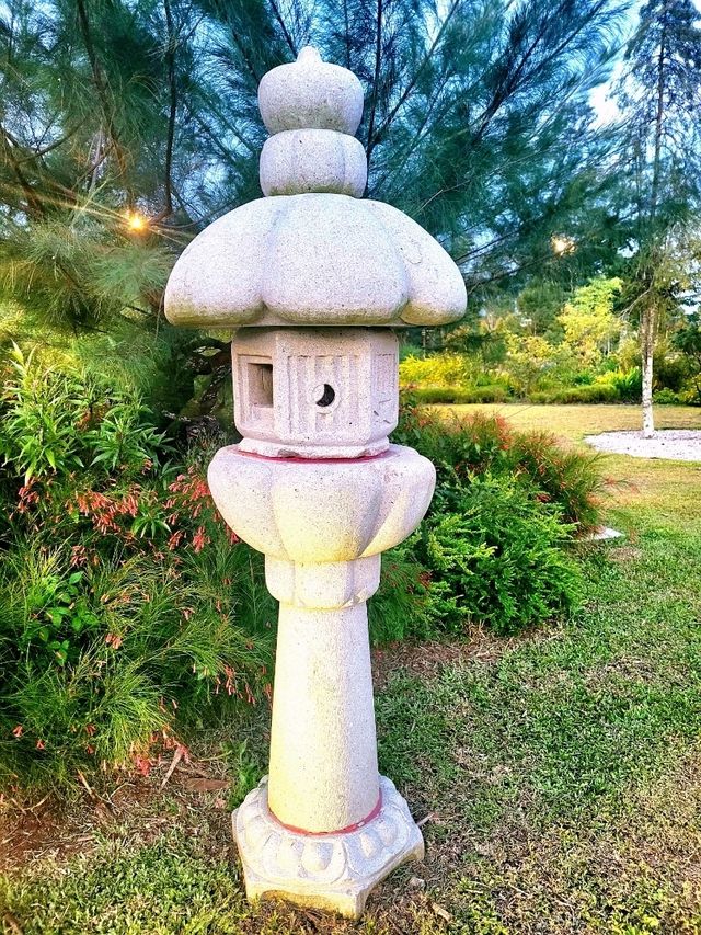 The Serene Floral Garden in Japanese gardens